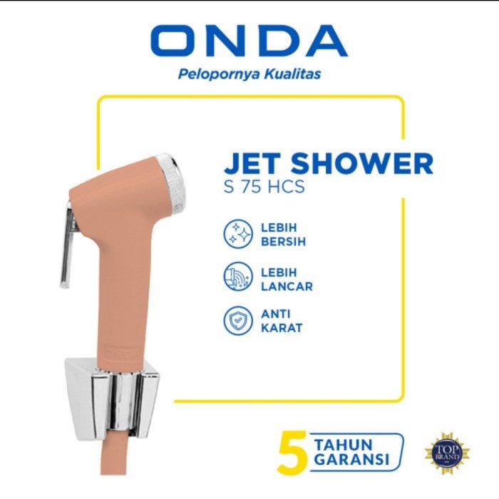 Terlaris Jetzow Onda Jet Shower Toilet Cebok S 75 Hcs / Semprotan Washer Bidet