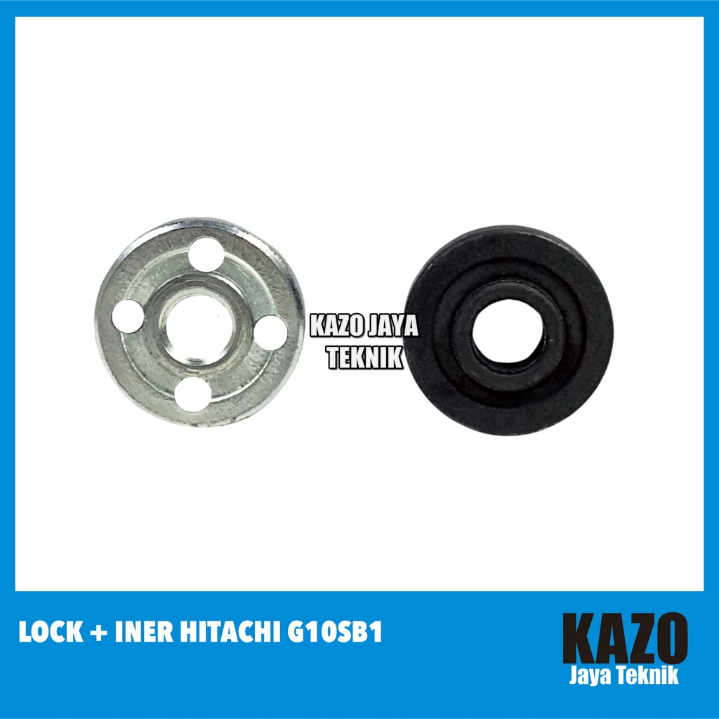 Lock + Inner Hitachi G10SB1 / Kunci /Baut Grinda Hitachi G10SB1