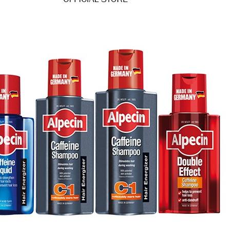 ☃ Alpecin Kafein Shampo / Tonik - Rambut Rontok pada Pria ☁