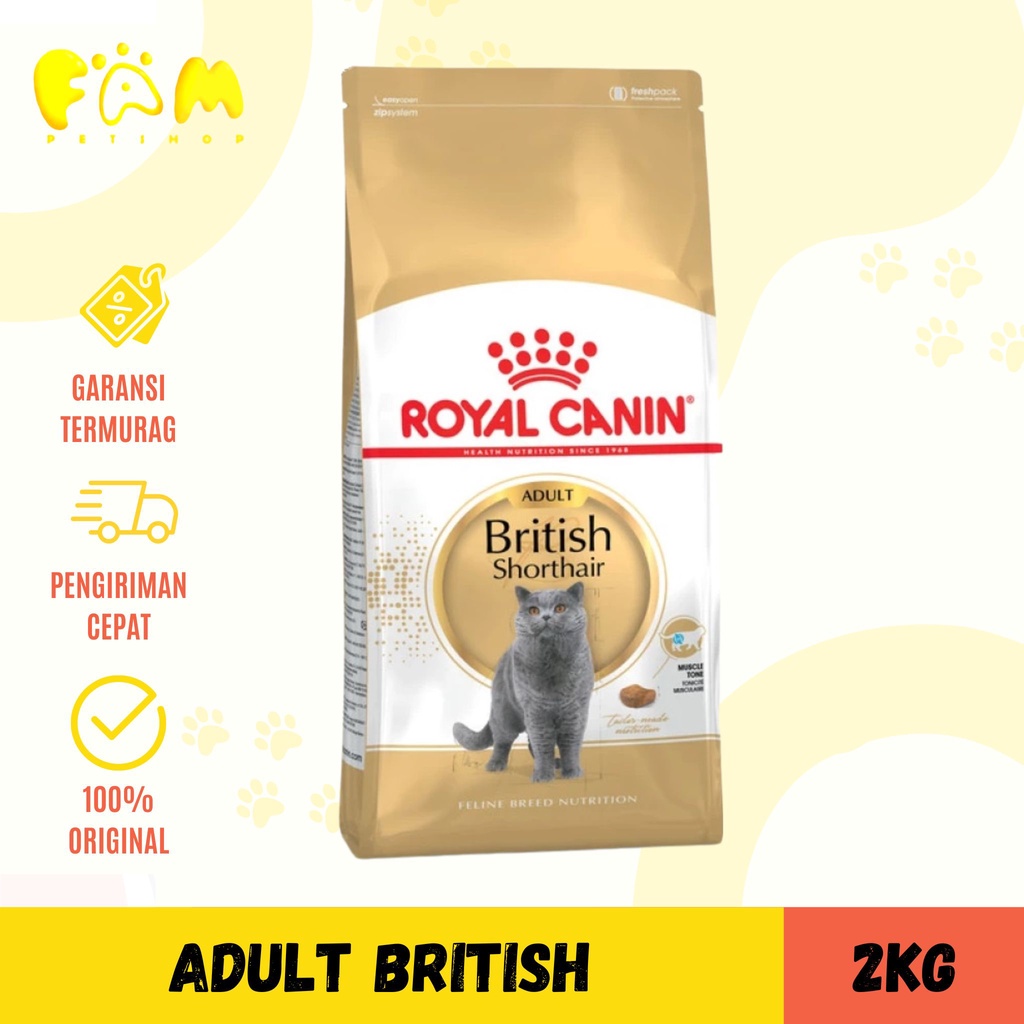 Royal Canin Adult British Shorthair 2 Kg Fresh Pack