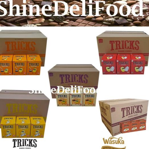 

❊ Tricks Snack Keripik Kentang -1 Dus 24 Box isi @10 Sachet /Box ➵