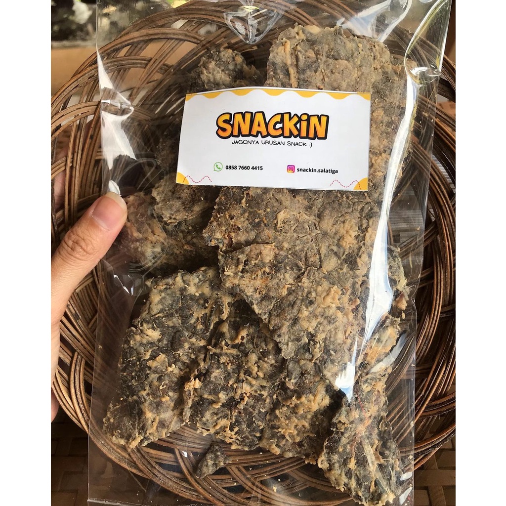 

Keripik Paru Sapi Utuh Khas Salatiga Grosir Enak Renyah Gurih Snackin