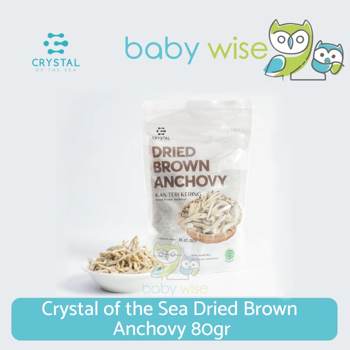 

Crystal of the Sea Dried Brown Anchovy 80gr