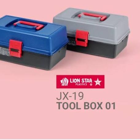 ✱ TOOL BOX JX-19 LION STAR/KOTAK PERKAKAS BERTINGKAT/BOX TAMIYA PANCING ✭