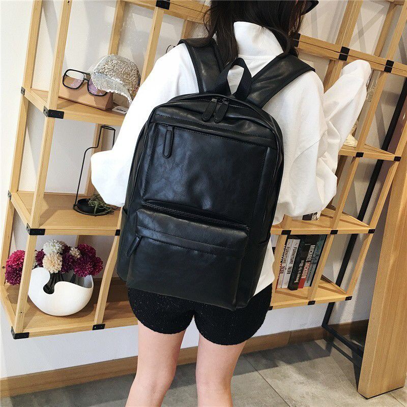 TAS RANSEL KULIT  - BACKPACK PREMIUM QUALITY - . Tas Punggung Pria &amp; Wanita/ Tas Ransel Pria - Tas Pria - Tas Ransel - Tas Laptop - Tas Import Quality