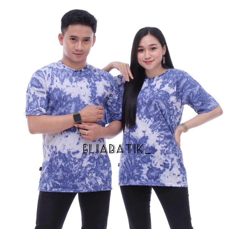 KAOS MODEL TIE DYE PRIA WANITA/  KAOS DEWASA MURAH M L XL XXL