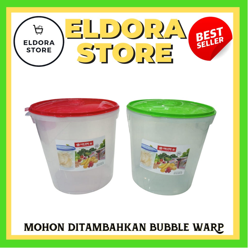 LION STAR TOPLES KERUPUK SW-37 JUMBO 24 LITER SEALWARE | TOPLES KERUPUK PLASTIK | TOPLES PLASTIK | T