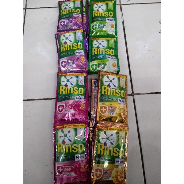 RINSO SACHET @1000 ISI 6 SACHET