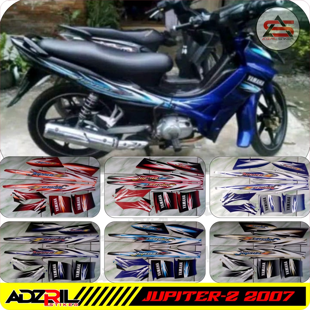 STRIPING MOTOR YAMAHA JUPITER Z 2007 /  STIKER LIS STANDAR / STRIPING  EMBLEM JUPITER Z LAMA / LIS B