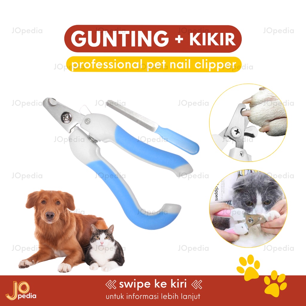 GUNTING KIKIR KUKU Kucing Anjing Kelinci Musang Pet Nail Clipper Scissors