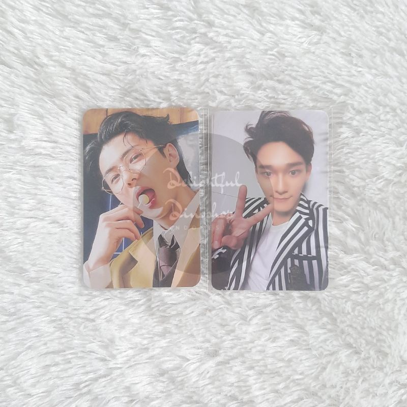 (BOOKED) EXO POB PHOTOCARD MUMO SEHUN SET PC CHEN