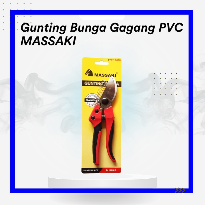 

$$$$] Gunting Bunga Gagang PVC MASSAKI 6802 6806 6810