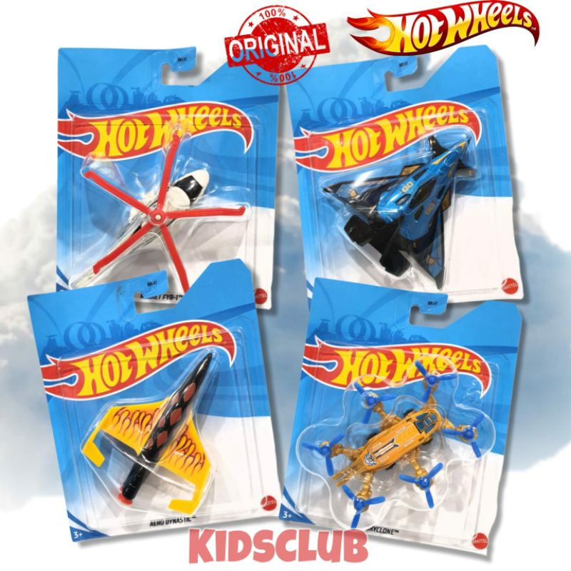 HOTWHEELS SKY BUSTERS.Hw Rocket fyr-1, Skyclone,Aero dynastic,Flying dagger.