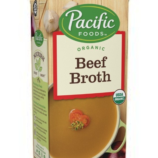 

Beef broth pacific 946 ml