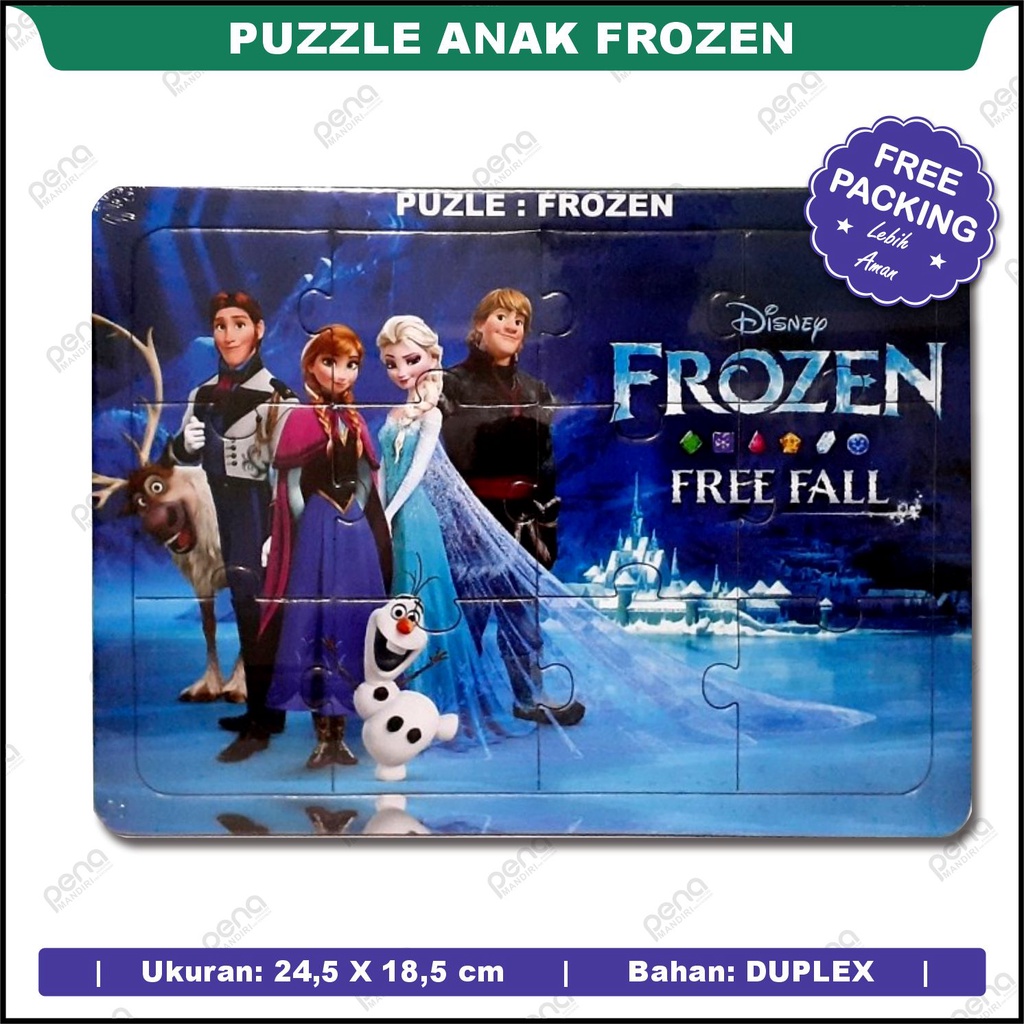 Puzzle / Puzle / Pasel Frozen - Karakter Frozen