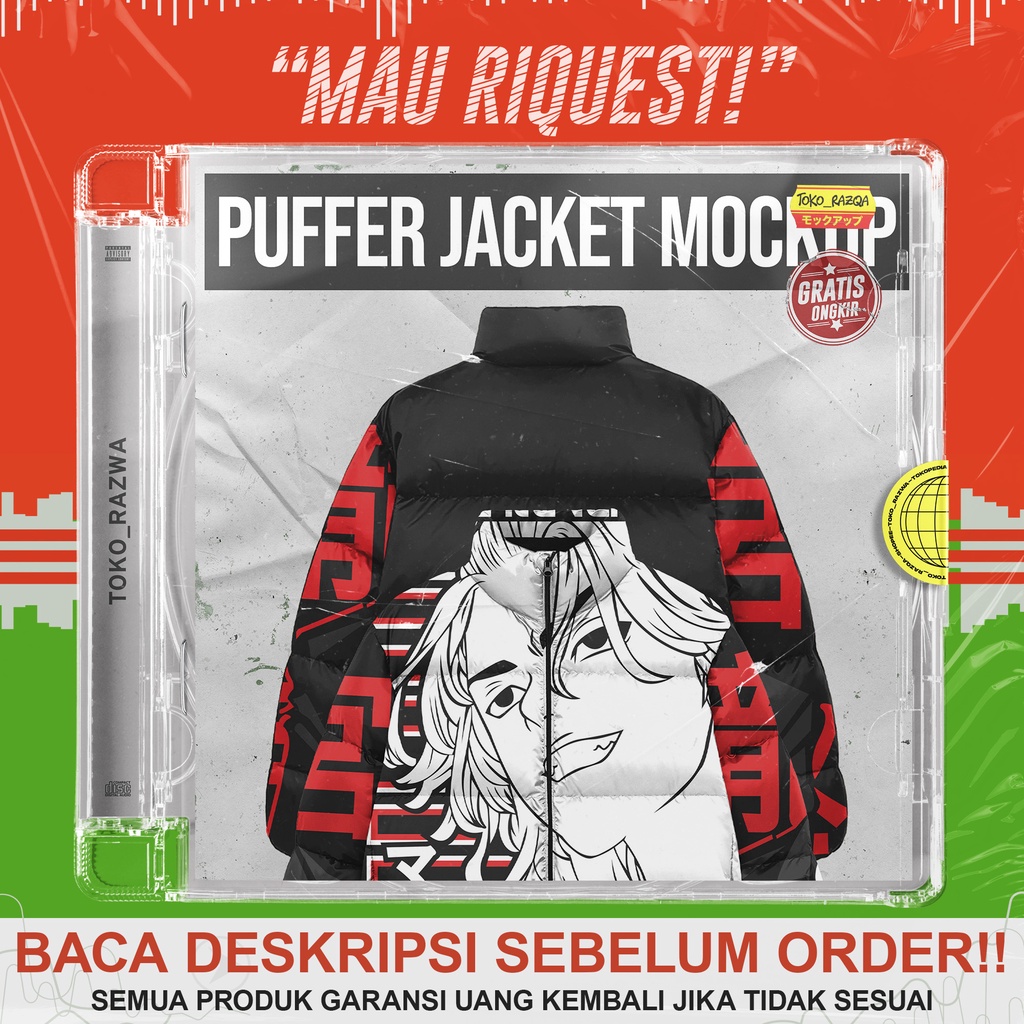 140223 - Puffer Jacket Mockup