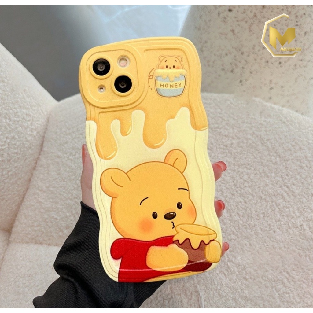 SS800 SOFTCASE SILIKON WAVY GELOMBANG POOH &amp; LOTSO FOR SAMSUNG J2 PRIME A02S A03S A03 CORE A04 A04E A04S A13 A10 A10S A11 M11 A12 M12 A13 A23 A32 A14 A20 A30 A20S A21S A22 M22 A31 A32 A33 A50 A50S A30S A51 A52 A53 A73 MA4089