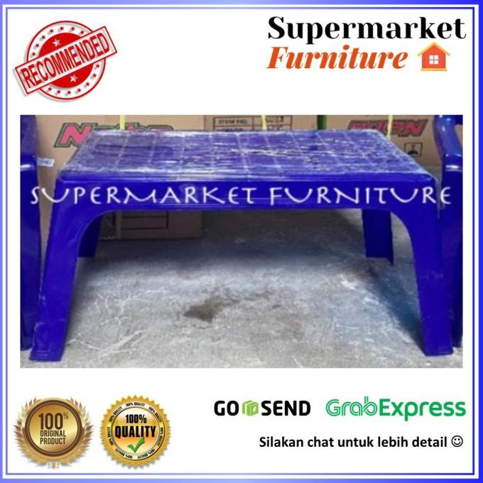 MEJA PLASTIK NAPOLLY BIG 7550A PREMIUM / MEJA PERSEGI PANJANG