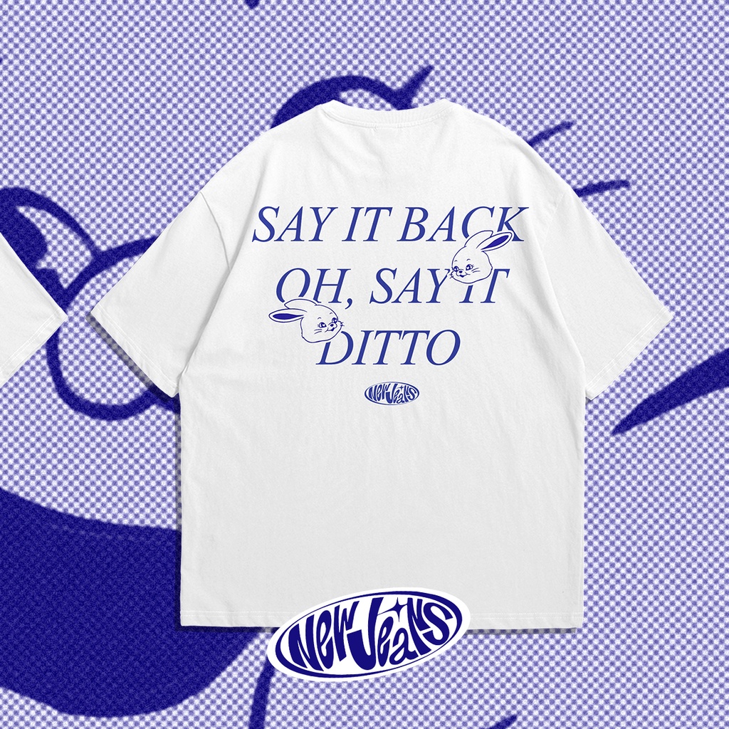 NewJeans - Ditto / Kaos NWJNS Unofficial