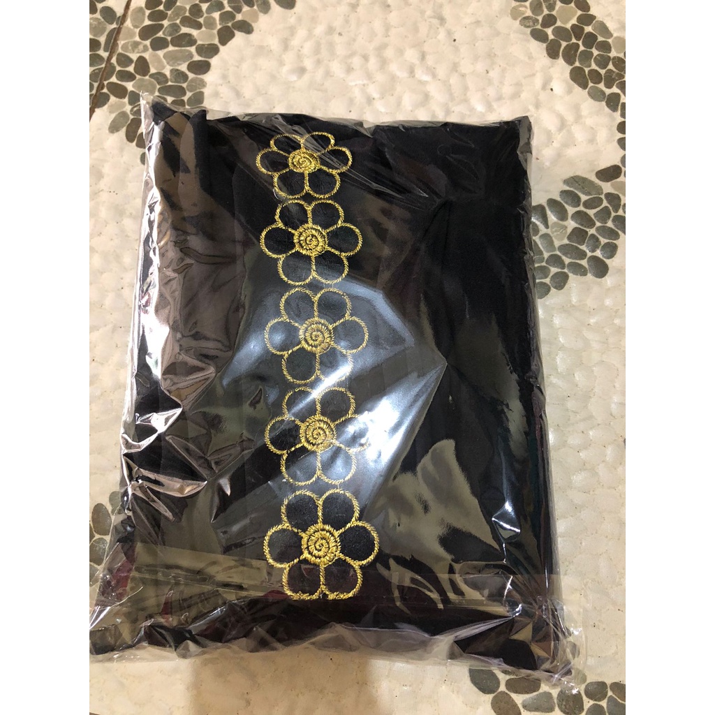 OUTER KAFTAN KONDANGAN - KAFTAN MODERN - OUTER KAFTAN SHABRINA-HITAM