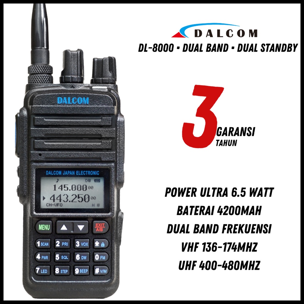 HT DALCOM DL-8000 DUALBAND ORIGINAL