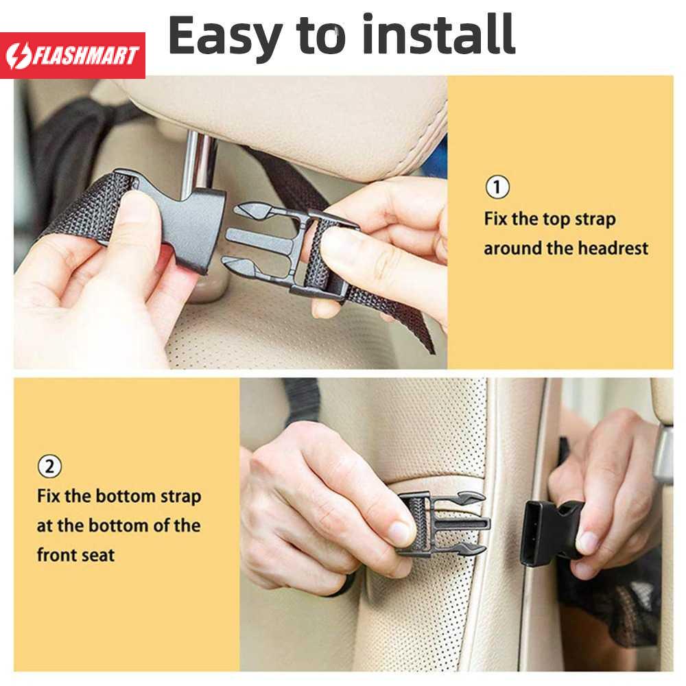 Flashmart Tas Gantung Kursi Mobil Backseat Organizer Touch Screen - Kz031