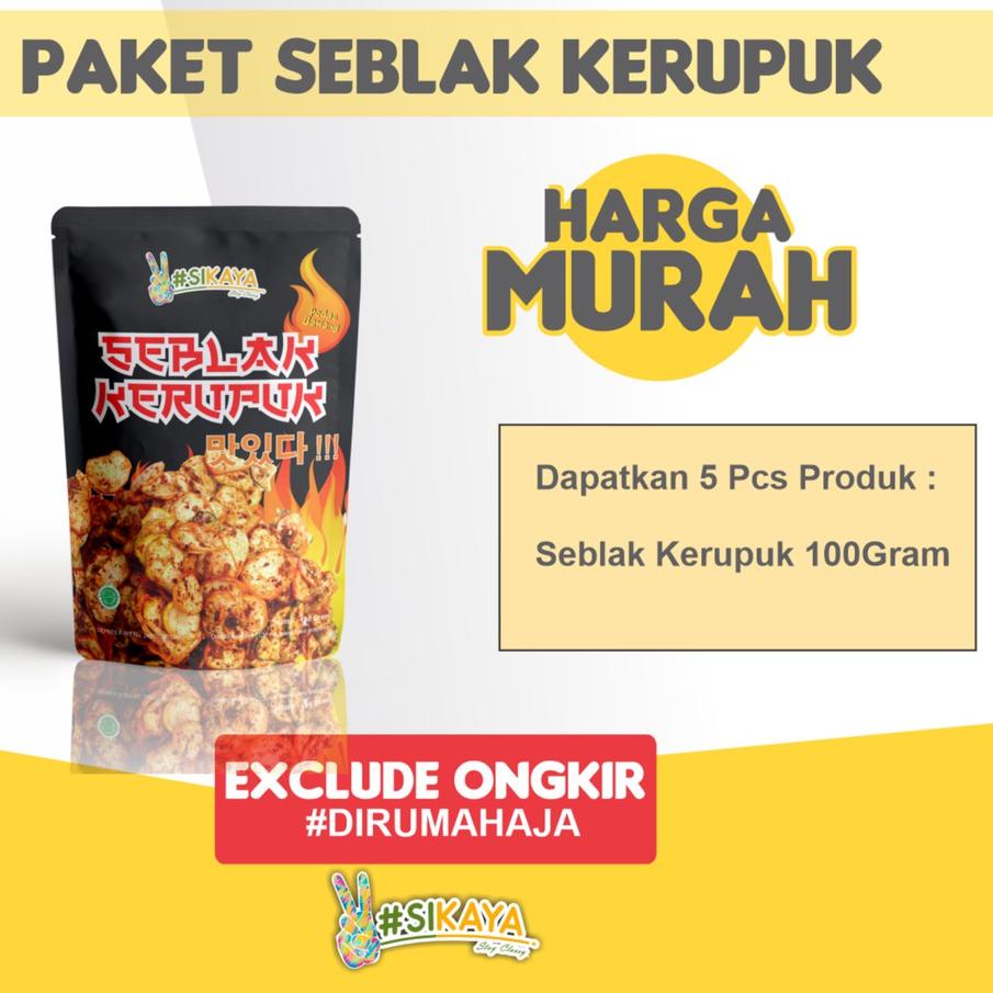 

➷ Paket Seblak Kerupuk Pedas Only-Sikaya ➾