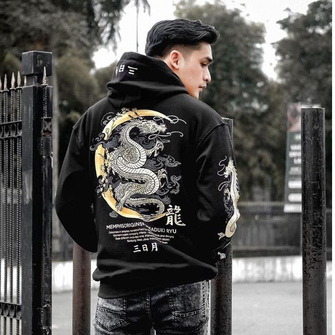 ✯ HOODIE MEMPHIS ORIGINS MIKADUKI RYU / SWEATER NAGA MEMPHIS ♬