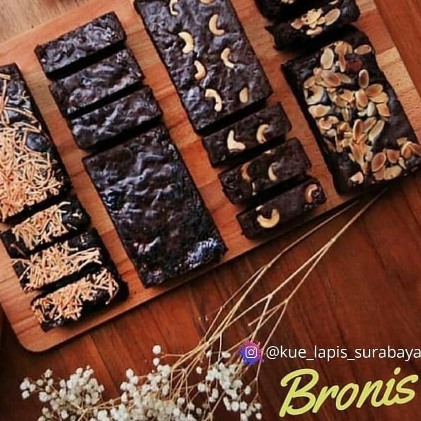 

❅ Brownies/Bronis/Brownis Coklat Panggang Premium Aseli Enak Nyoklat ▼