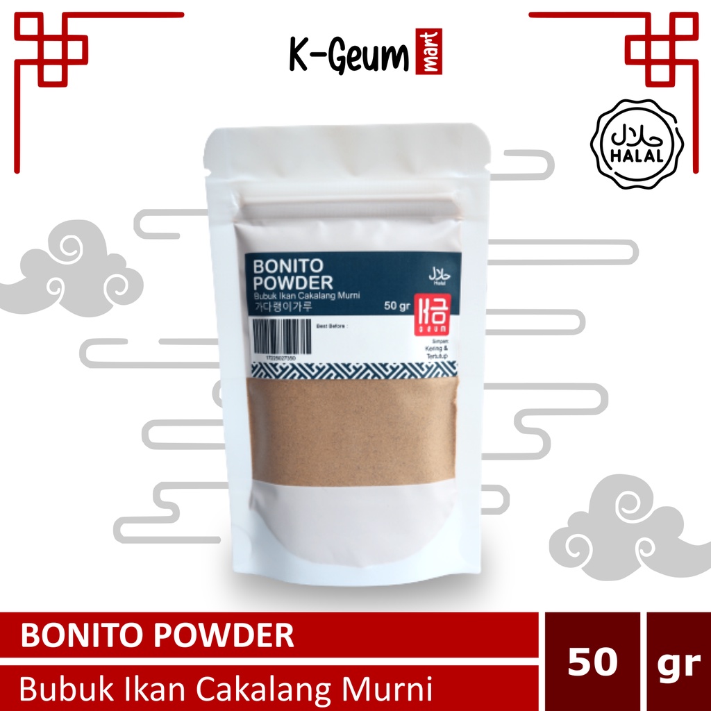 

Bonito Powder Korea Bubuk Ikan Cakalang Katsuo Murni Halal 50 gram