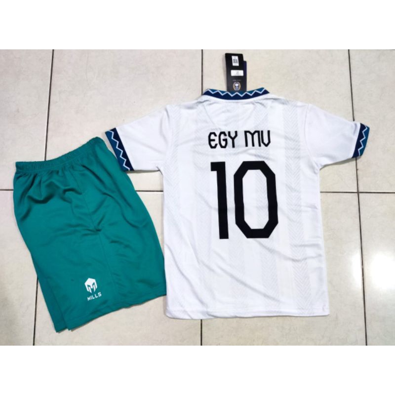 JERSEY BAJU BOLA ANAK TIMNAS INDONESIA AWAY KIDS 2022 GRADE ORI