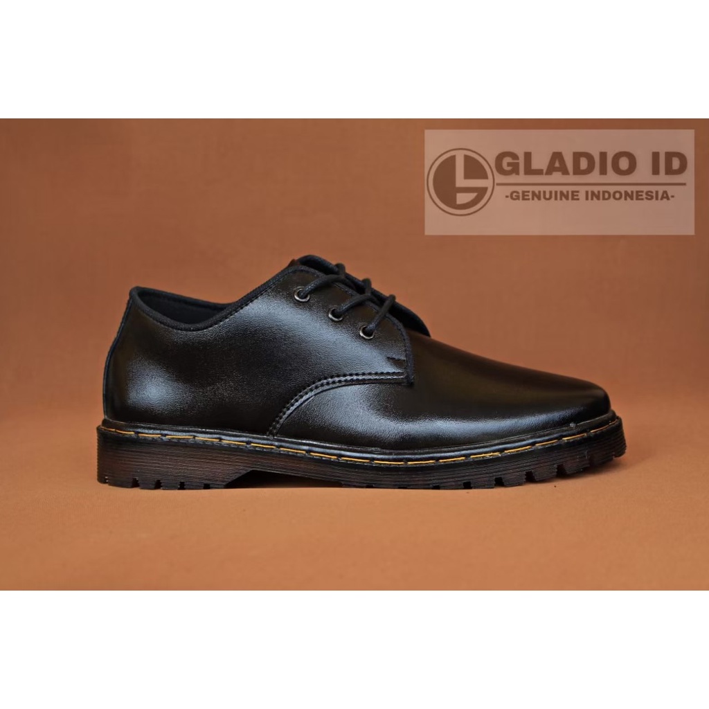 Sepatu Pantofel Kerja Formal Casual Hitam Pria Fatimah Edzard