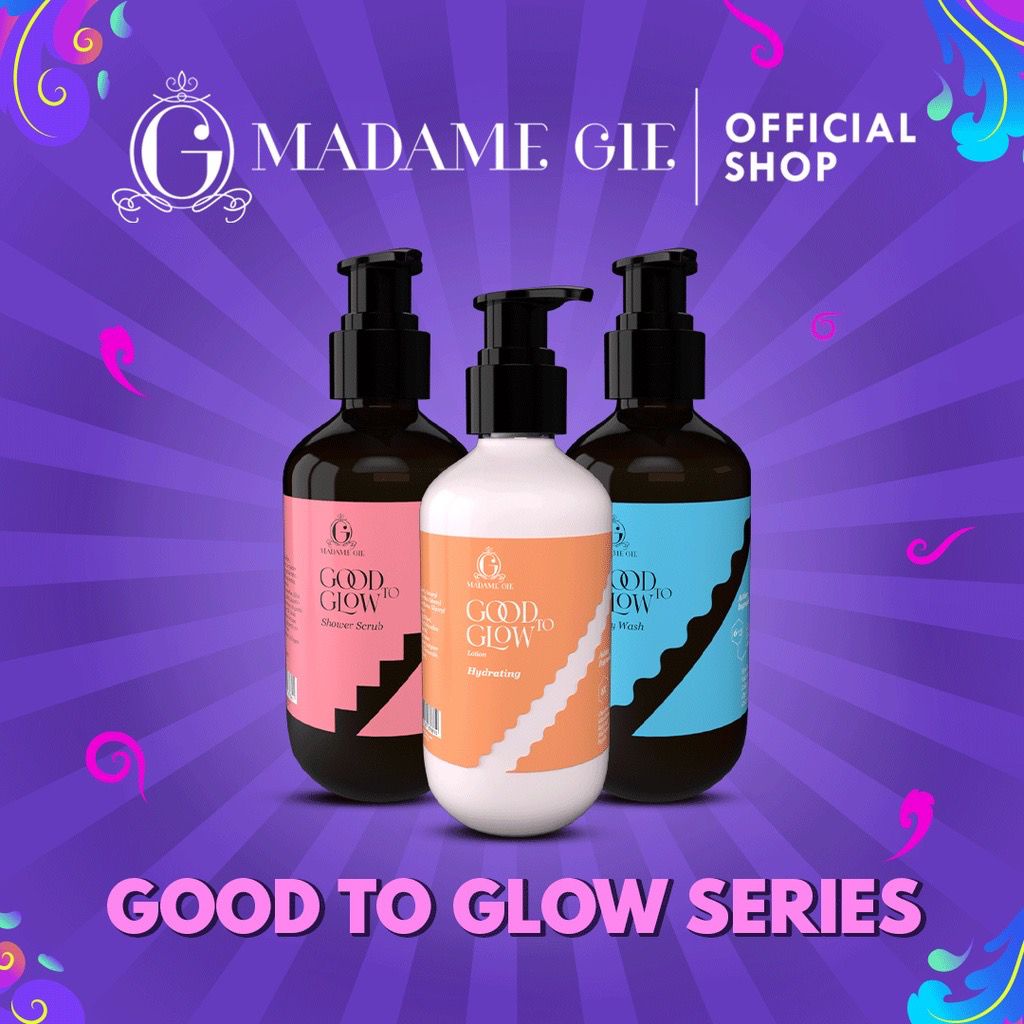 Madame Gie Good To Glow Series I Shower Scrub and Body Wash