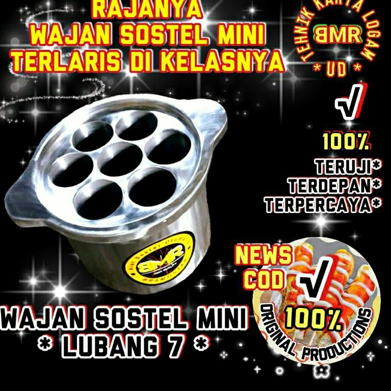 READY CETAKAN/ALAT/WAJAN SOSTEL MINI LUBANG 7