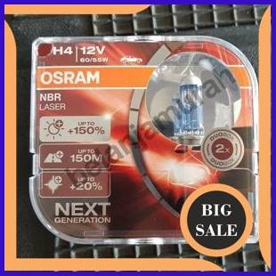 suku cadang OSRAM H4 H11 H7 HB3 HB4 Night BreakerNBR Laser Next Generation 150 Bohlam Lampu Mobil OR