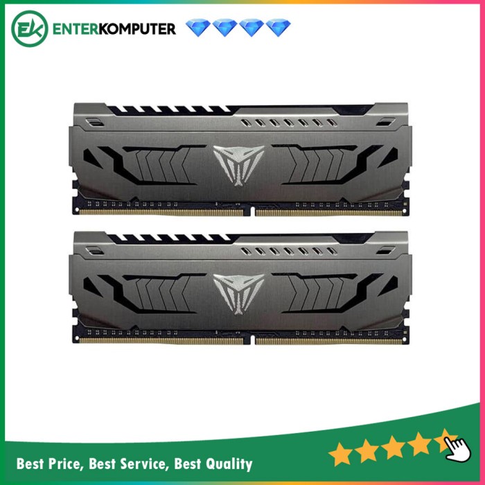 Patriot Ddr4 Viper Steel Series Pc24000 1X8Gb Pvs4 8G 300 C6 / Ram 8Gb