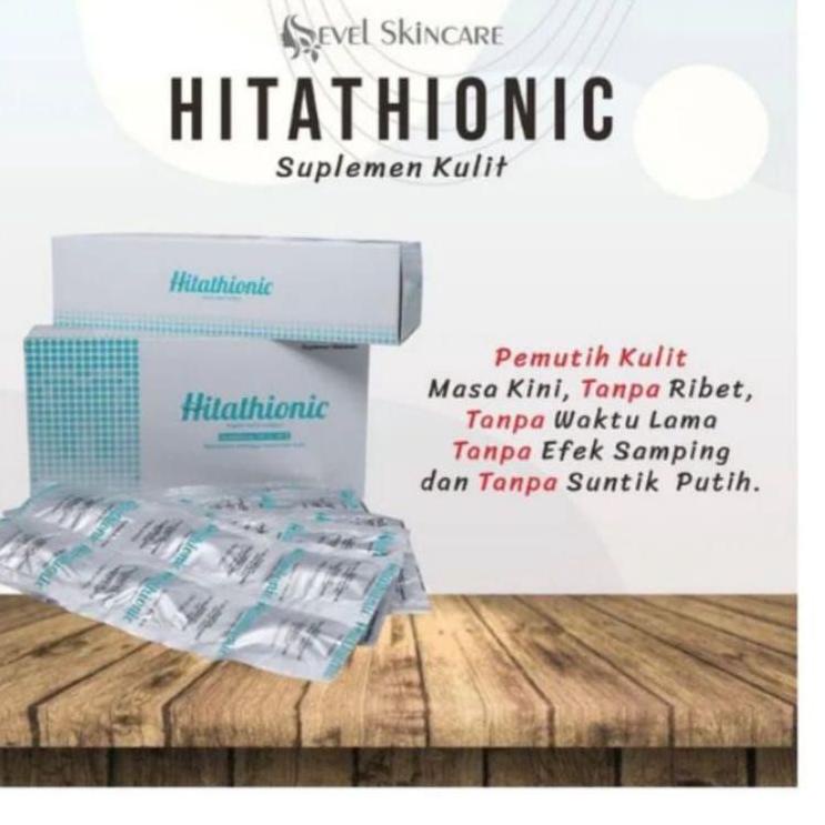 ❆ HITATHIONIC Original ECER 6 Kaplet Glutathione supplement ❄