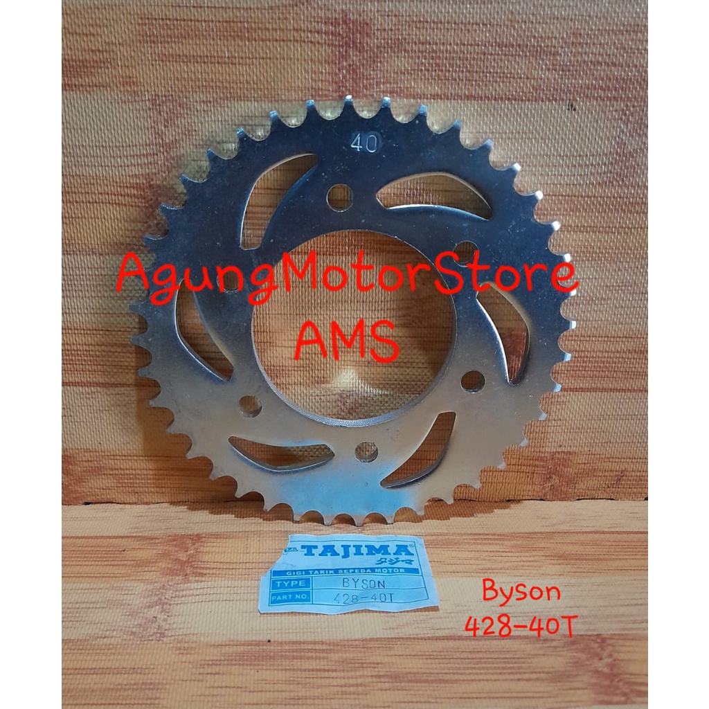 GEAR BELAKANG YAMAHA BYSON MERK TAJIMA