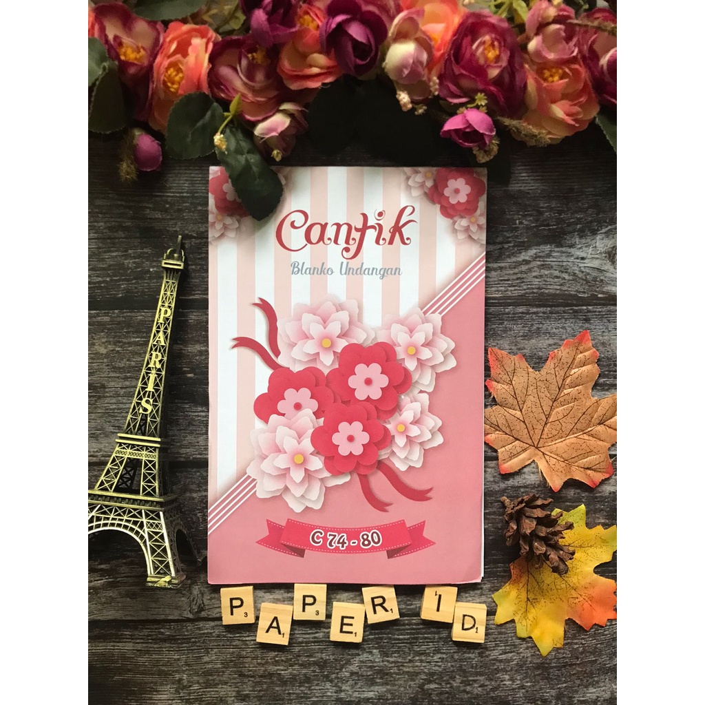 Katalog Blangko Undangan (Cantik 74-80)