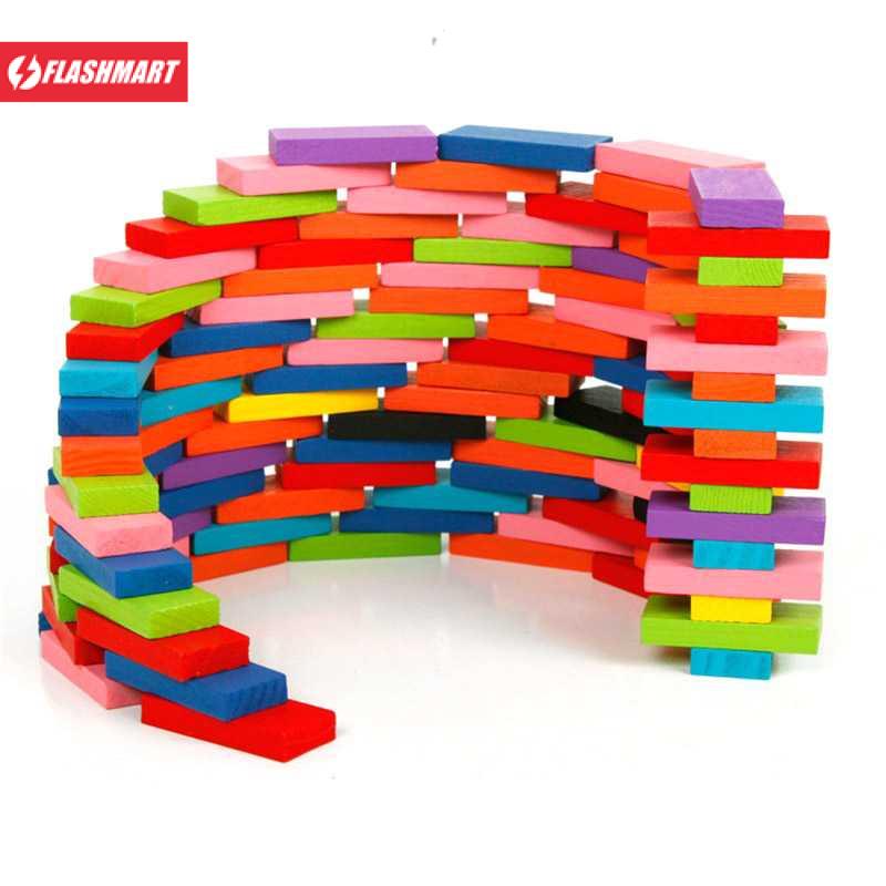 Flashmart Balok Domino 120 PCS - ZMY-1