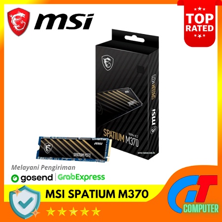 MSI SPATIUM M370 PCIe 3.0 NVMe M.2 128GB [NVMe, Gen3]