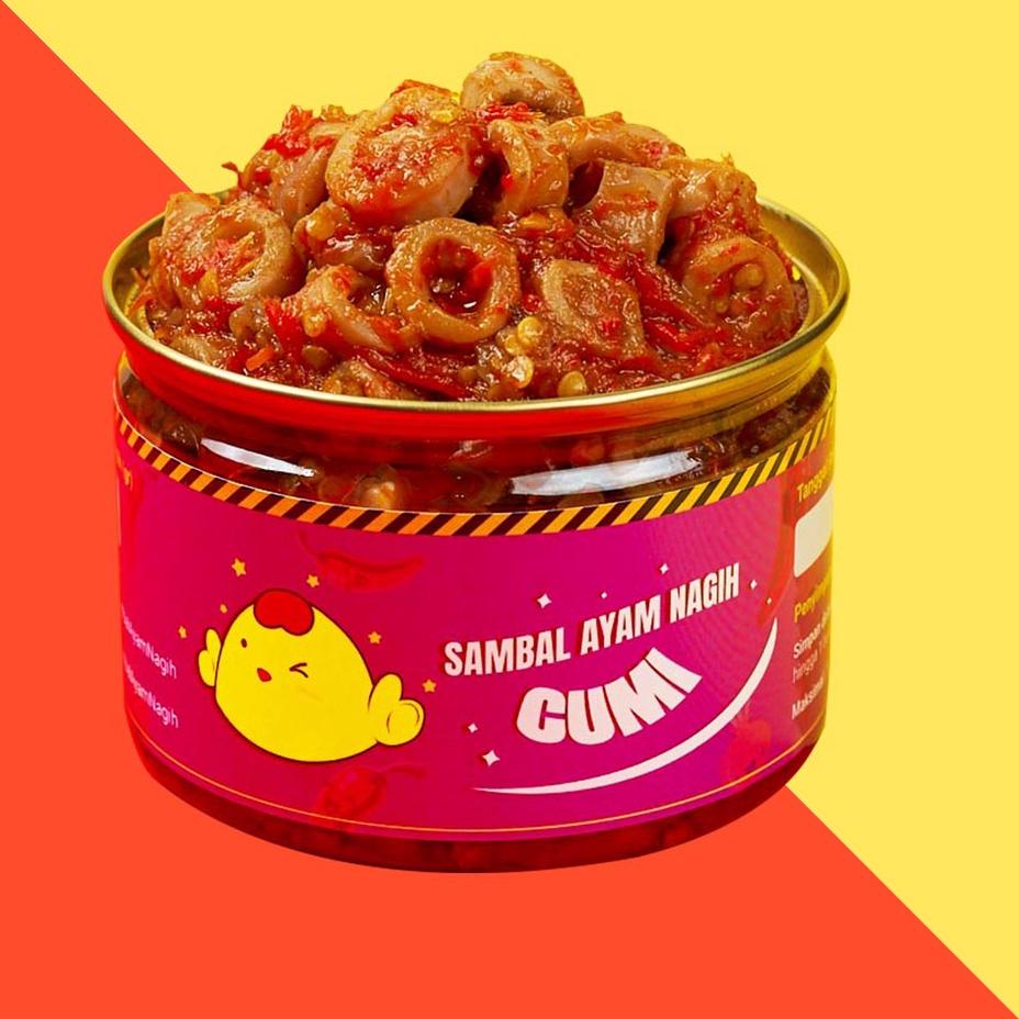 

Buy NowZ5l5K SAMBAL NAGIH - Sambal Cumi Asin Toples