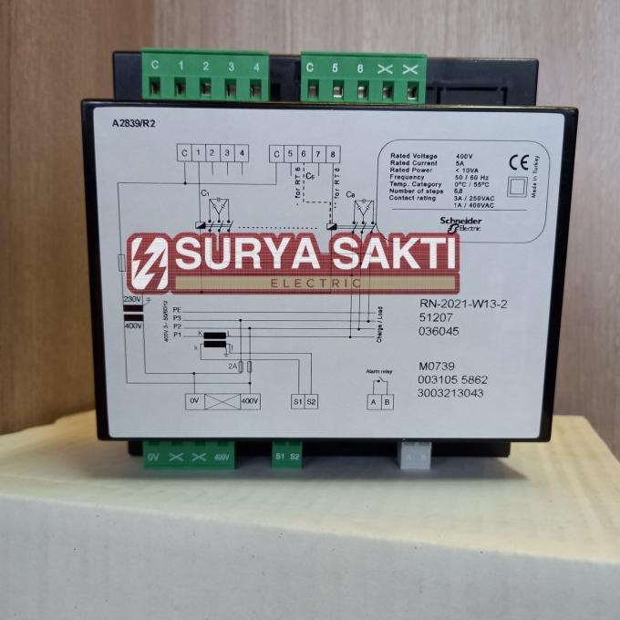 Schneider Regulator Kapasitor 6 Step Varlogic Rt6 51207