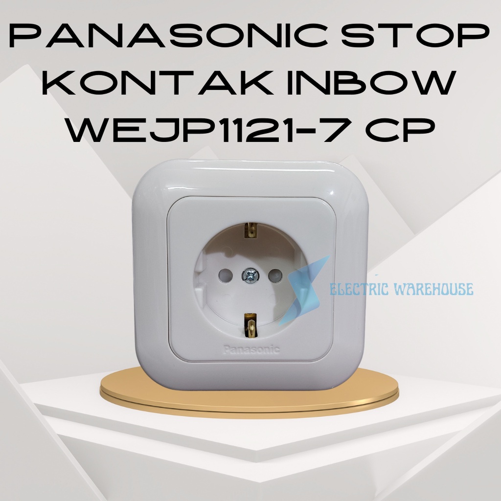PANASONIC STOP KONTAK WEJP1121-7 / WEJP 1121 WIDE SERIES INBOW CP