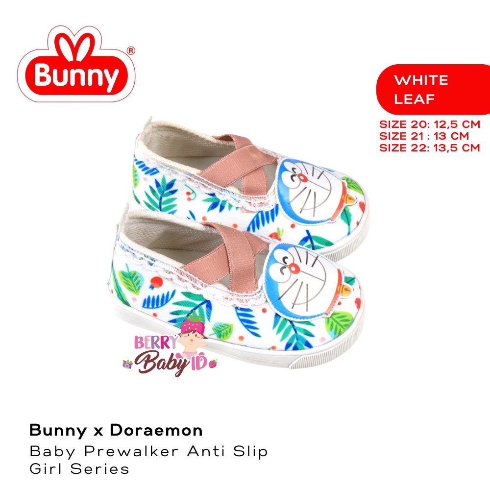 Lusty Bunny Sepatu Bayi Doraemon Baby Prewalker Anti Slip Girl Series Berry Mart