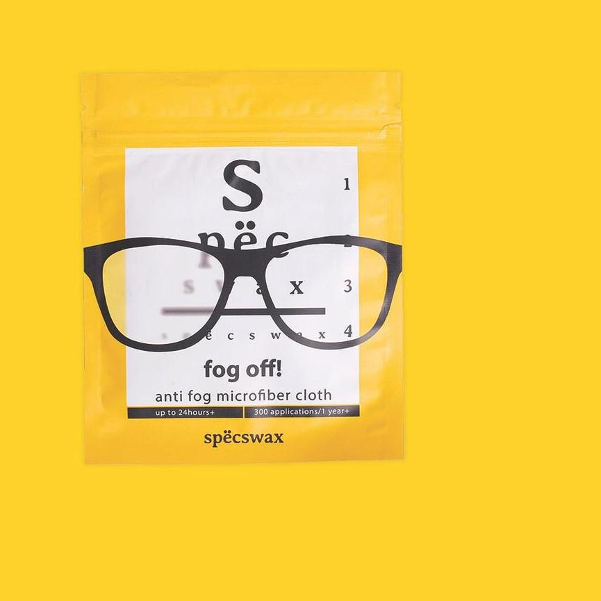 ♚ Fog Off - Anti Fog Microfiber Cloth ♪