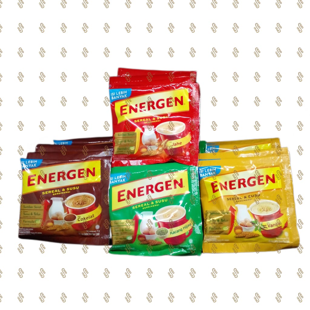 

Energen Kemasan Baru 32gr - Renceng Isi 10 Sachet