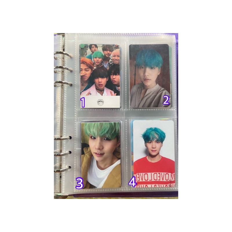 Photocard SUGA/yoongi