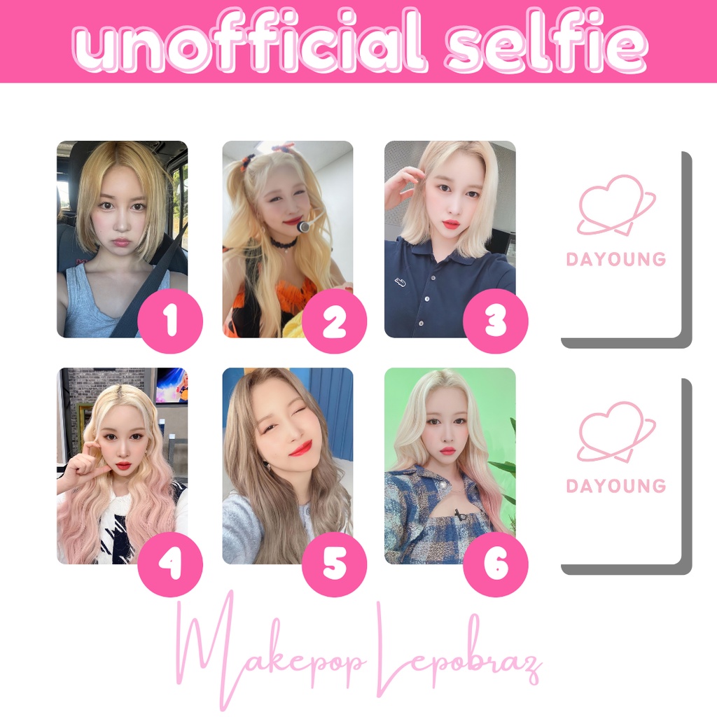 [PART 1] [MIN. 3 PC] WJSN COSMIC GIRLS UNOFFICIAL SELFIE - GIRLFRIENDABLE BONA CHENG XIAO DAWON DAYOUNG EUNSEO EXY LUDA