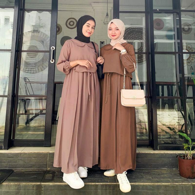 DRES MAXI NIAMI CRINKEL/DRES REMAJA CEWEK/DRES VIRAL